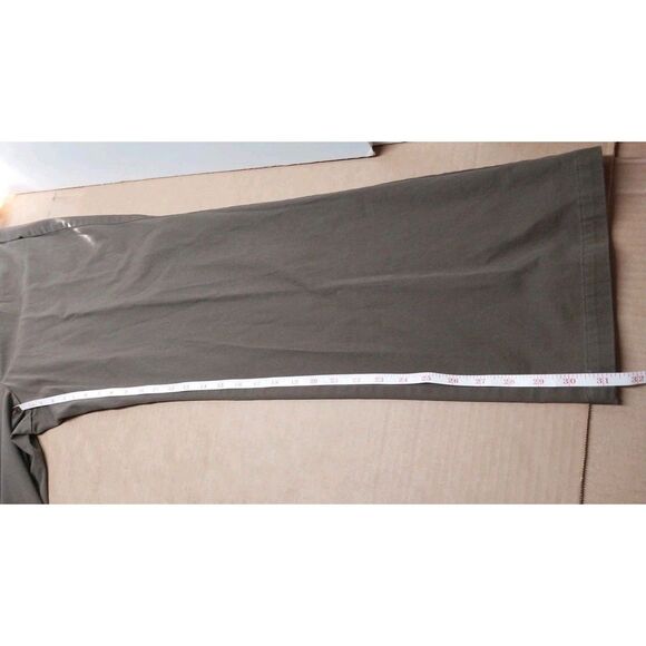 Dockers Ideal Fit Chino Metro Pants Women Size 16 Medium Brown Pockets Comfy Mom - Picture 10 of 13